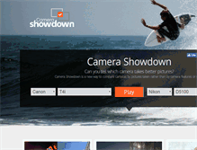 Tablet Screenshot of camerashowdown.com